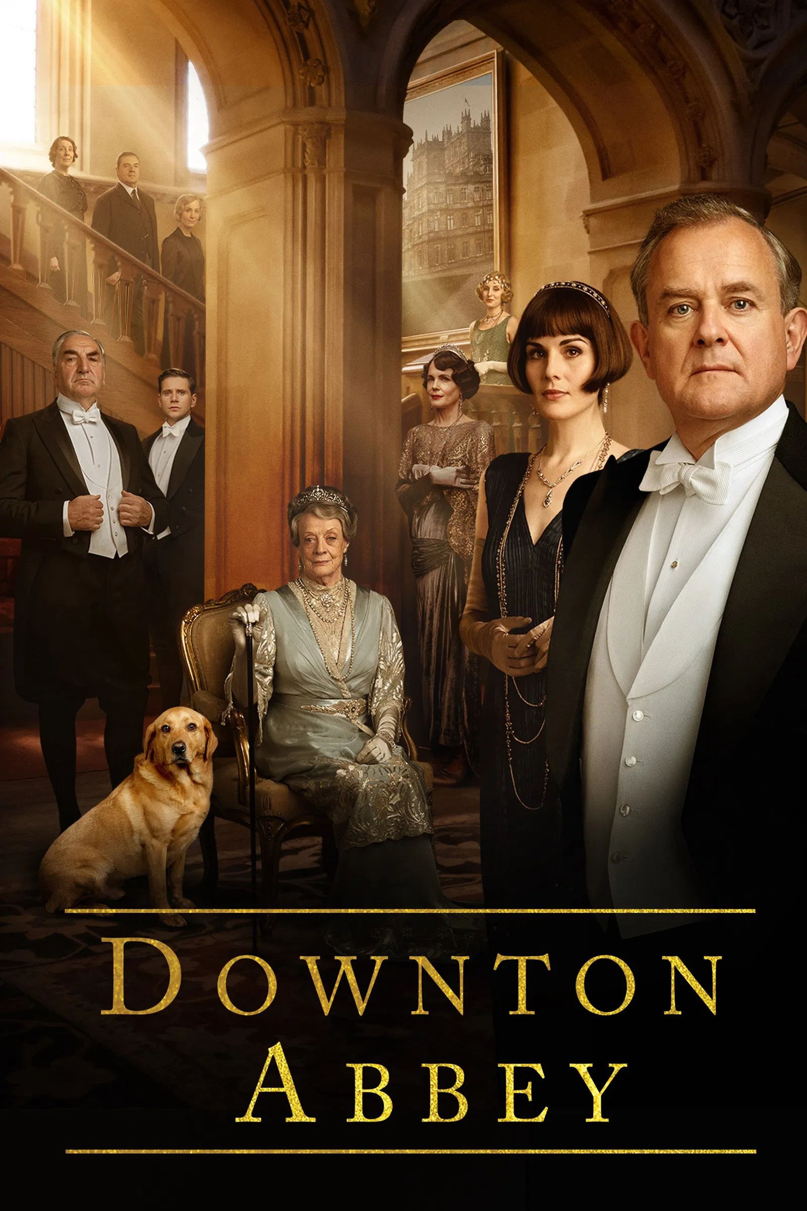 Downton Abbey project poster